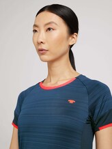 Funktions T-Shirt mit Print - Frauen - dk blue Funktions T-Shirt mit Print - Frauen - dk blue - 9 - Tom Tailor E-Shop Kollektion
