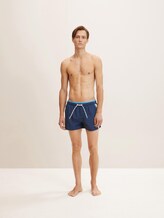 Badehose mit Print - Männer - dress blue Badehose mit Print - Männer - dress blue - 1 - TOM TAILOR
