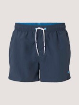Badeshorts mit Reißverschlusstaschen - Männer - dress blue Badeshorts mit Reißverschlusstaschen - Männer - dress blue - 7 - TOM TAILOR