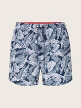 Badeshorts mit Palmenprint - Männer - dress blue AOP Badeshorts mit Palmenprint - Männer - dress blue AOP - 7 - TOM TAILOR