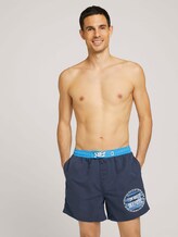 Badeshorts mit Print - Männer - dress blue Badeshorts mit Print - Männer - dress blue - 5 - TOM TAILOR