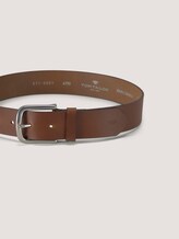 Klassischer Ledergürtel - unisex - light brown uni Klassischer Ledergürtel - unisex - light brown uni - 9 - TOM TAILOR