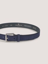 Veloursleder Gürtel - unisex - navy uni Veloursleder Gürtel - unisex - navy uni - 9 - TOM TAILOR