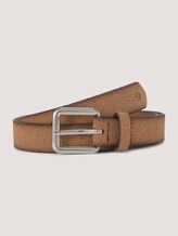Veloursleder Gürtel - unisex - light brown uni Veloursleder Gürtel - unisex - light brown uni - 7 - TOM TAILOR