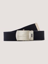 Skatergürtel aus Baumwolle - unisex - navy uni Skatergürtel aus Baumwolle - unisex - navy uni - 7 - TOM TAILOR