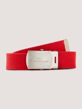 Skatergürtel aus Baumwolle - unisex - red uni Skatergürtel aus Baumwolle - unisex - red uni - 7 - TOM TAILOR