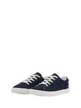 TOM TAILOR DENIM Damen Basic Sneaker, blau, Uni, Gr. 36