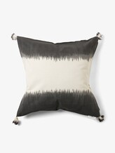 Zweifarbige Kissenhülle mit Quasten - unisex - black-white Zweifarbige Kissenhülle mit Quasten - unisex - black-white - 8 - TOM TAILOR