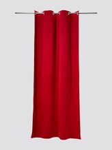 Vorhang in Samt-Optik - unisex - red Vorhang in Samt-Optik - unisex - red - 7 - TOM TAILOR