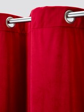 Vorhang in Samt-Optik - unisex - red Vorhang in Samt-Optik - unisex - red - 9 - TOM TAILOR