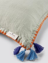 Kissenhülle mit Quasten - unisex - nature Kissenhülle mit Quasten - unisex - nature - 10 - TOM TAILOR