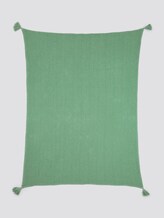 Decke mit Quasten - unisex - green Decke mit Quasten - unisex - green - 9 - TOM TAILOR