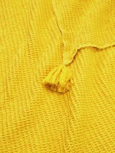 Decke mit Quasten - unisex - yellow Decke mit Quasten - unisex - yellow - 13 - TOM TAILOR