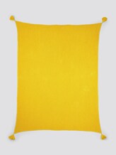 Decke mit Quasten - unisex - yellow Decke mit Quasten - unisex - yellow - 9 - TOM TAILOR