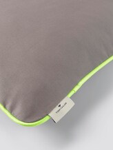 Kissenhülle mit Neon-Saumkante - unisex - anthracite Kissenhülle mit Neon-Saumkante - unisex - anthracite - 10 - TOM TAILOR