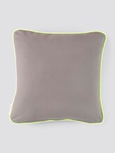 Kissenhülle mit Neon-Saumkante - unisex - anthracite Kissenhülle mit Neon-Saumkante - unisex - anthracite - 7 - TOM TAILOR