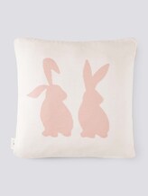 Strickkissenhülle mit Hasen-Motiv zum Wenden - unisex - offwhite-rose Strickkissenhülle mit Hasen-Motiv zum Wenden - unisex - offwhite-rose - 7 - TOM TAILOR