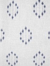 Gemusterter Vorhang mit Leinen - unisex - blue Gemusterter Vorhang mit Leinen - unisex - blue - 10 - TOM TAILOR