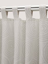 Gemusterter Vorhang mit Leinen - unisex - creme Gemusterter Vorhang mit Leinen - unisex - creme - 9 - TOM TAILOR