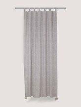 Gemusterter Vorhang mit Leinen - unisex - grey Gemusterter Vorhang mit Leinen - unisex - grey - 7 - TOM TAILOR