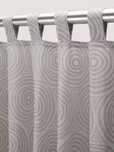 Gemusterter Vorhang mit Leinen - unisex - grey Gemusterter Vorhang mit Leinen - unisex - grey - 9 - TOM TAILOR