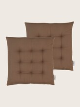 Unifarbenes Sitzkissen - unisex - mud Unifarbenes Sitzkissen - unisex - mud - 7 - TOM TAILOR