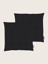 Unifarbenes Sitzkissen - unisex - black Unifarbenes Sitzkissen - unisex - black - 7 - TOM TAILOR