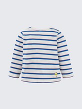 Gestreiftes Langarmshirt mit Schriftzug - Babies - cloud dancer|white Gestreiftes Langarmshirt mit Schriftzug - Babies - cloud dancer|white - 8 - Tom Tailor E-Shop Kollektion