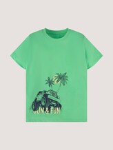 T-Shirt met print - Jongens - washed neon green|green T-Shirt met print - Jongens - washed neon green|green - 7 - Tom Tailor E-Shop Kollektion
