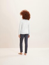 Langes Pyjama Set - Frauen - blue allover Langes Pyjama Set - Frauen - blue allover - 2 - TOM TAILOR