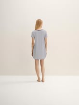 Gestreiftes Pyjama Kleid - Frauen - blue ring Gestreiftes Pyjama Kleid - Frauen - blue ring - 2 - TOM TAILOR