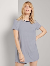 Gestreiftes Pyjama Kleid - Frauen - blue ring Gestreiftes Pyjama Kleid - Frauen - blue ring - 5 - TOM TAILOR