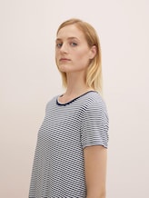 Gestreiftes Pyjama Kleid - Frauen - blue ring Gestreiftes Pyjama Kleid - Frauen - blue ring - 9 - TOM TAILOR