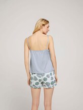 Spitzen Pyjama-Set mit Shorts - Frauen - light-blue-allover Spitzen Pyjama-Set mit Shorts - Frauen - light-blue-allover - 2 - TOM TAILOR