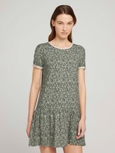 gemustertes Nachtkleid - Frauen - medium green allover gemustertes Nachtkleid - Frauen - medium green allover - 1 - TOM TAILOR