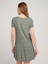 gemustertes Nachtkleid - Frauen - medium green allover gemustertes Nachtkleid - Frauen - medium green allover - 2 - TOM TAILOR