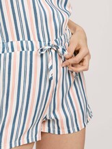 Gestreifter Pyjama Jumpsuit - Frauen - dark white stripes Gestreifter Pyjama Jumpsuit - Frauen - dark white stripes - 9 - TOM TAILOR