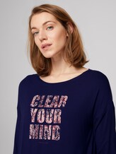Pyjama Set mit Print - Frauen - dark blue allover Pyjama Set mit Print - Frauen - dark blue allover - 9 - TOM TAILOR