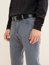 Ledergürtel im Used Look - Männer - black uni Ledergürtel im Used Look - Männer - black uni - 5 - TOM TAILOR