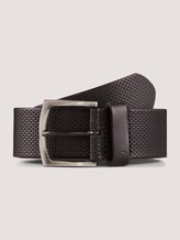 Ledergürtel mit Prägung - Männer - black uni Ledergürtel mit Prägung - Männer - black uni - 7 - TOM TAILOR
