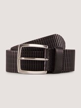 Ledergürtel mit Prägung - Männer - black uni Ledergürtel mit Prägung - Männer - black uni - 7 - TOM TAILOR