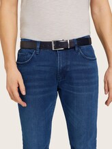 Ledergürtel mit schmaler Schnalle - Männer - navy uni Ledergürtel mit schmaler Schnalle - Männer - navy uni - 5 - TOM TAILOR