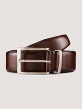 Ledergürtel mit schmaler Schnalle - Männer - brown uni Ledergürtel mit schmaler Schnalle - Männer - brown uni - 7 - TOM TAILOR
