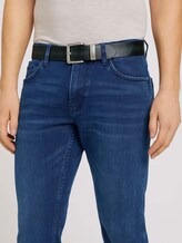 Ledergürtel im Used Look - Männer - navy uni Ledergürtel im Used Look - Männer - navy uni - 5 - TOM TAILOR
