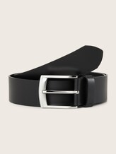 Klassischer Ledergürtel - Männer - black uni Klassischer Ledergürtel - Männer - black uni - 7 - TOM TAILOR