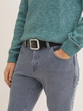 Ledergürtel mit Doppelschließe - Männer - black uni Ledergürtel mit Doppelschließe - Männer - black uni - 5 - TOM TAILOR
