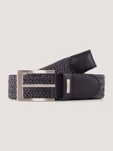 Geflochtener Gürtel mit Lederdetails - Männer - navy uni Geflochtener Gürtel mit Lederdetails - Männer - navy uni - 7 - TOM TAILOR