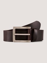 Ledergürtel mit Prägung - Männer - brown uni Ledergürtel mit Prägung - Männer - brown uni - 7 - TOM TAILOR