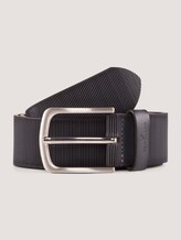 Ledergürtel mit Prägung - Männer - grey uni Ledergürtel mit Prägung - Männer - grey uni - 7 - TOM TAILOR