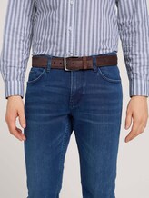 Moderner Ledergürtel - Männer - brown uni Moderner Ledergürtel - Männer - brown uni - 5 - TOM TAILOR